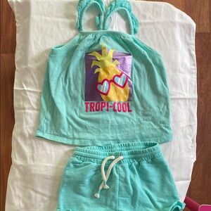 Okie Dokie Aqua Tropi-Cool Kids Matching Set